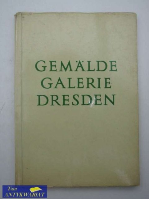 GEMALDE GALERIE DRESDEN