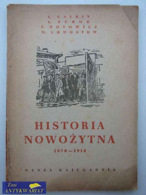 HISTORIA NOWOŻYTNA 1870-1918