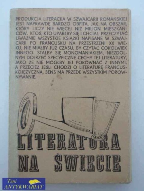 LITERATURA NA ŚWIECIE 1982 Nr 9 (134)