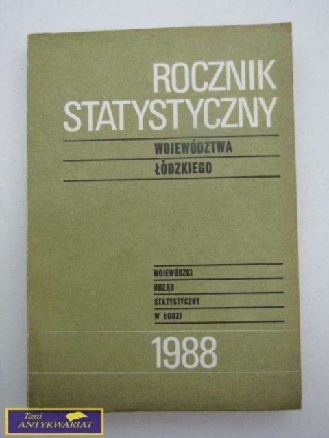 ROCZNIK STATYSTYCZNY WOJEWÓDZTWA ŁÓDZKIEGO