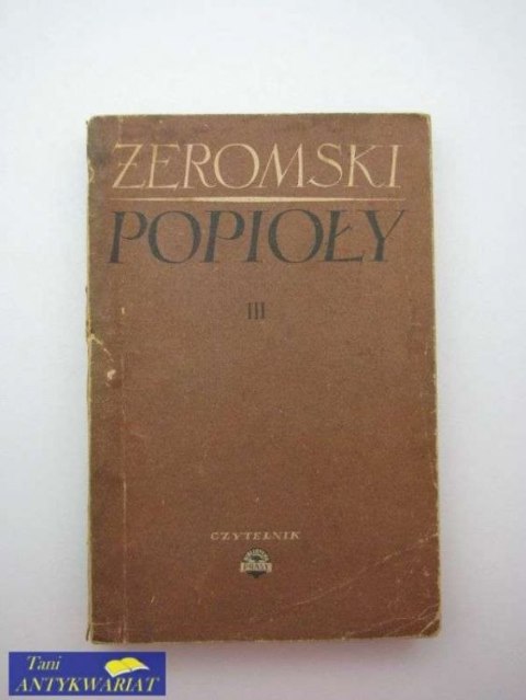POPIOŁY TOM III