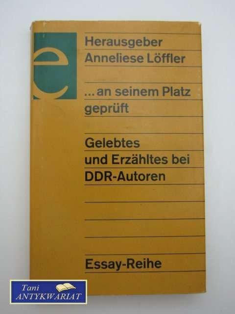 ...AN SEINEM PLATZ GEPRUFT