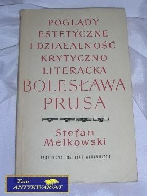POGLĄDY ESTETYCZNE-Stefan Melkowski