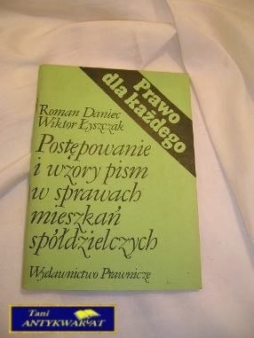 POSTĘPOWANIE I WZORY PISM W SPRAWACH MIESZKAŃ