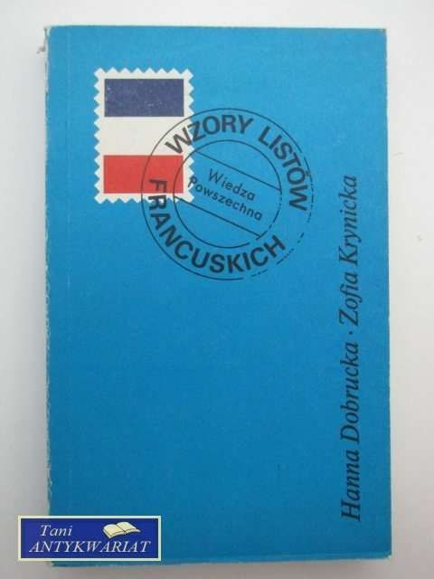 WZORY LISTÓW FRANCUSKICH