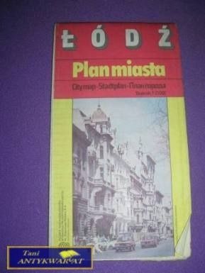 ŁÓDŹ- PLAN MIASTA