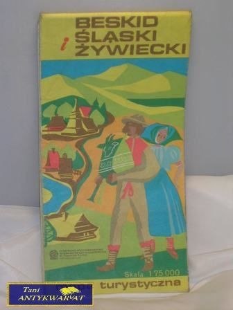 MAPA TURYSTYCZNA BESKID ŻYWIECKI I ŚLĄSKI