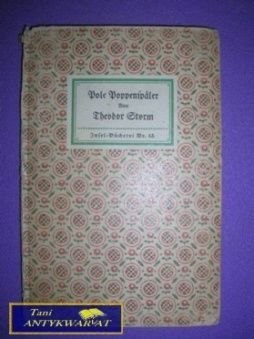 POLE POPPENSPALER - Theodor Storm
