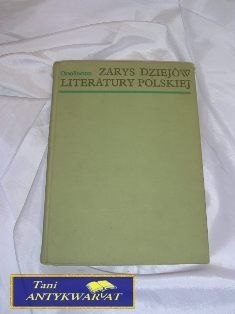 ZARYS DZIEJÓW LITERATURY POLSKIEJ