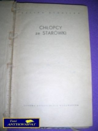 CHŁOPCY ZE STARÓWKI-H.Rudnicka