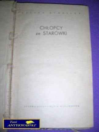CHŁOPCY ZE STARÓWKI-H.Rudnicka