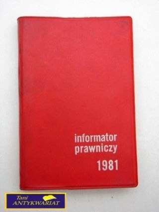 INFORMATOR PRAWNICZY 1981