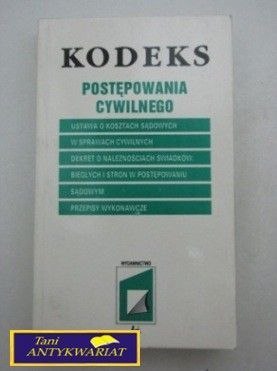 KODEKS POSTĘPOWANIA CYWILNEGO