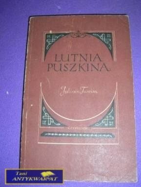 LUTNIA PUSZKINA-J.Tuwim wyd. 1954 rok