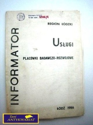 USŁUGI - PLACÓWKI BADAWCZO-ROZWOJOWE