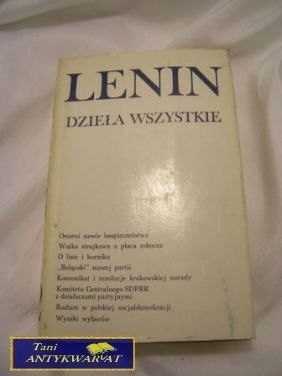 DZIEŁA WSZYSTKIE - W.Lenin tom 22