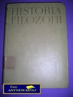HISTORIA FILOZOFII T.1