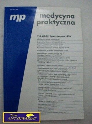 MEDYCYNA PRAKTYCZNA NR 7-8, LIPIEC-SIERPIEŃ 1998