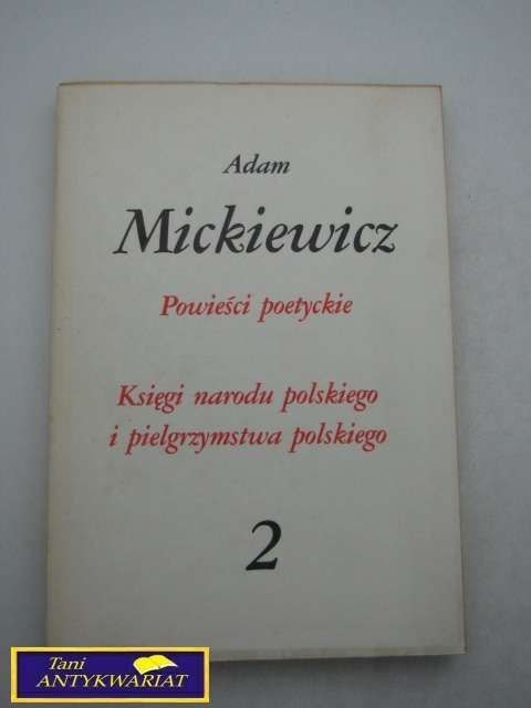 POWIEŚCI POETYCKIE-A.MICKIEWICZ