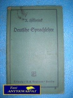 DEUTSCHE SPRACHLEHRE wydanie z 1937 roku