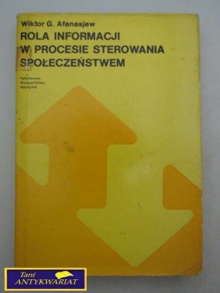 ROLA INFORMACJI W PROCESIE STEROWANIA ...