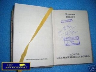 HONOR GERMAŃSKIEGO BOBRA - R.Bratny