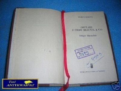 OKULARY Z FIRMY BRAUXEL & CO - W.Szewczyk OKULARY Z FIRMY BRAUXEL & CO - W.Szewczyk