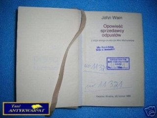 OPOWIEŚĆ SPRZEDAWCY ODPUSTÓW - J.Wain