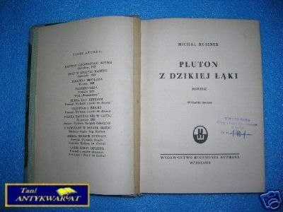PLUTON Z DZIKIEJ ŁĄKI - M.Rusinek