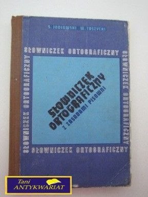 SŁOWNICZEK ORTOGRAFICZNY-S. Jodłowski