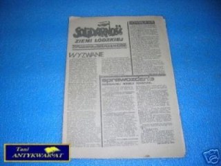 SOLIDARNOŚĆ ZIEMI ŁÓDZKIEJ ROK II NR.4255 23.1
