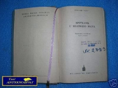 SPOTKANIE U MILOWEGO SŁUPA - S. Hoel