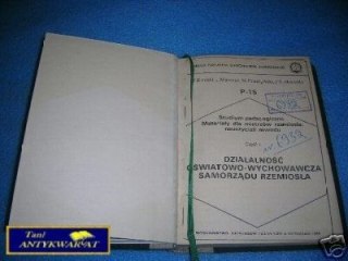 STUDIUM PEDAGOGICZNE MATERIAŁY DLA MISTRZÓW RZEM