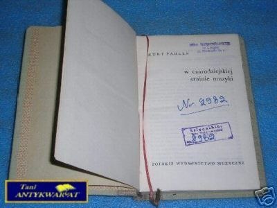 W CZARODZIEJSKIEJ KRAINIE MUZYKI - K.Pahlen