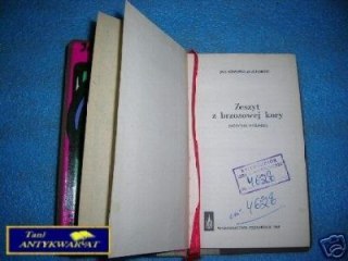 ZESZYT Z BRZOZOWEJ KORY - J.E.Kucharski