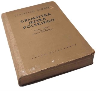 GRAMATYKA JĘZYKA POLSKIEGO wyd. 1953 rok