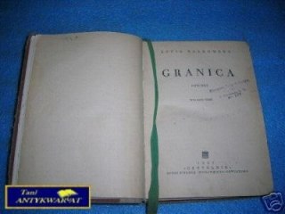 GRANICA - Z.Nałkowska