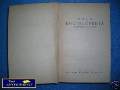 MAŁA ENCYKLOPEDIA PRZYRODNICZA - Praca zbiorowa