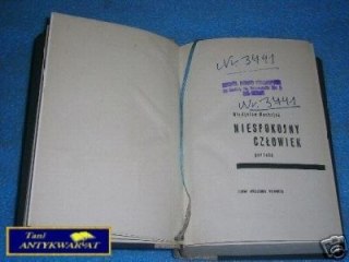 NIESPOKOJNY CZŁOWIEK - W.Machejek