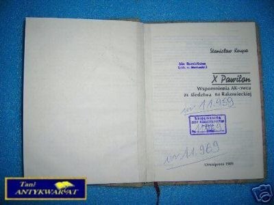 X PAWILON - Wspomnienia AK-owca ze śledztwa na Ra