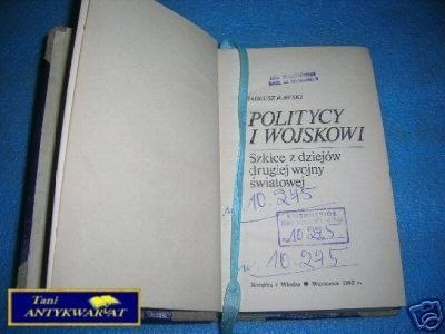 POLITYCY I WOJSKOWI - T. Rawski