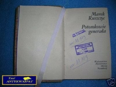 POTOMKOWIE GENERAŁA - M. Ruszczyc