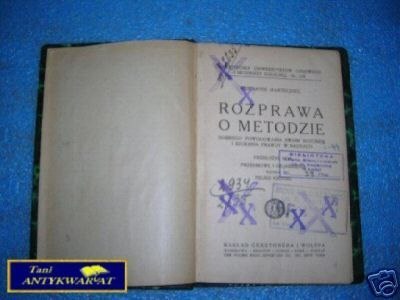 ROZPRAWA O METODZIE - Kartezjusz