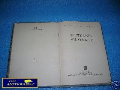 SPOTKANIA WŁOSKIE - M.Brandys