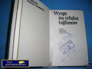 WYSPY NA SZLAKU TAJFUNÓW - M.Klarner-Śniadowska