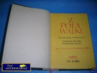 Z POLA WALKI - Praca zbiorowa