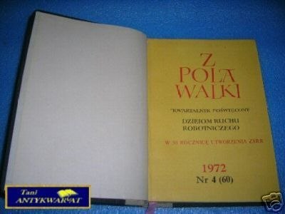 Z POLA WALKI - Praca zbiorowa
