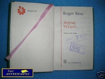 ŻEGNAJ WYSPO - R.Roiu