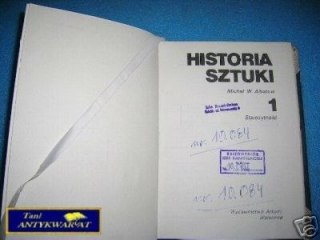 HISTORIA SZTUKI CZ.1 STAROŻYTNOŚĆ - M.W.Ałpato