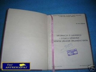 INFORMACJA O ZADANIACH I SYTUACJI RZEMIOSŁA W UK